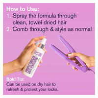 Purple Heat Protector Spray (175 ml)